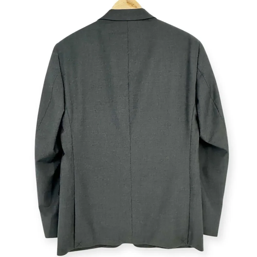 Calvin Klein NWT Men's Slim-Fit Wool Stretch Suit‎ Jacket 40R Charcoal Gray